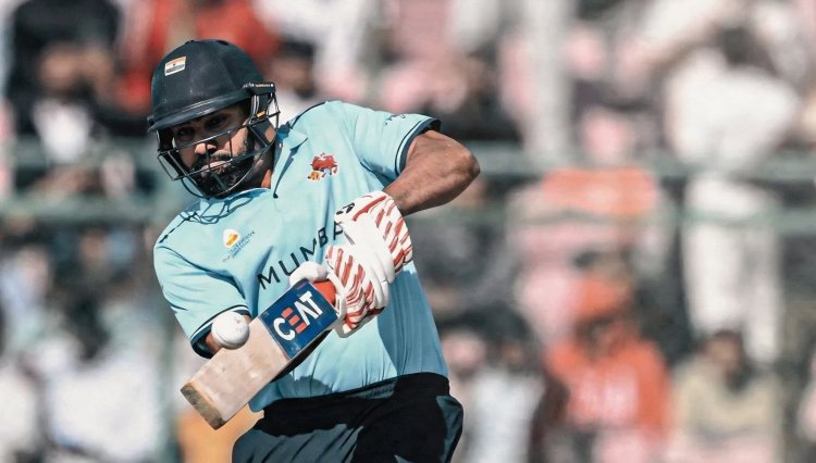 Rohit Sharma’s Big Comeback: 155 Off 94 Balls, Century and Record in Vijay Hazare Trophy