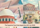 The Supreme Court has stayed the UGC regulations, citing the "possibility of misuse."