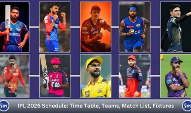 Indian Premier League (IPL) 2026 Schedule Announced: Full Team List, Match Dates, Time Table & Points Table.