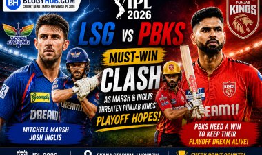 IPL 2026: LSG vs PBKS Must-Win Clash as Marsh & Inglis Threaten Punjab Kings’ Playoff Hopes
