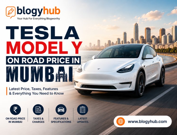 Tesla Model Y On Road Price in Mumbai: All details.