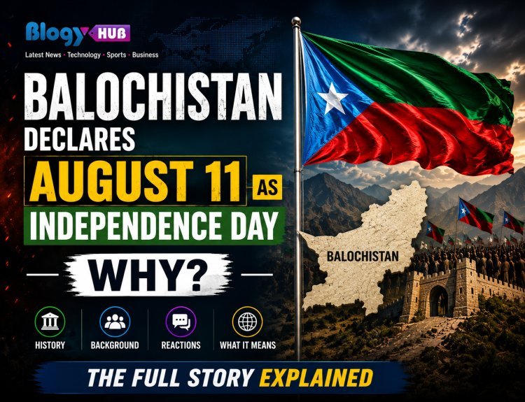 Balochistan declares August 11 as Independence Day, why ?.