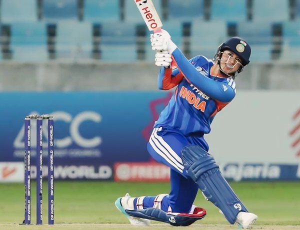 Mandhana is the highest run-getter in women's international cricket.